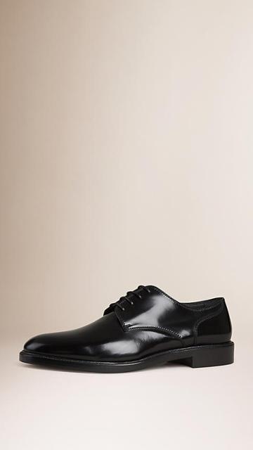 Burberry Leather Derby Shoes