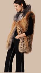 Burberry Fox Fur Gilet