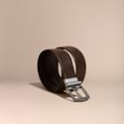 Burberry Burberry Reversible Leather Belt, Size: 75, Brown