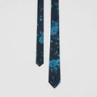 Burberry Burberry Slim Cut Floral Silk Tie, Green