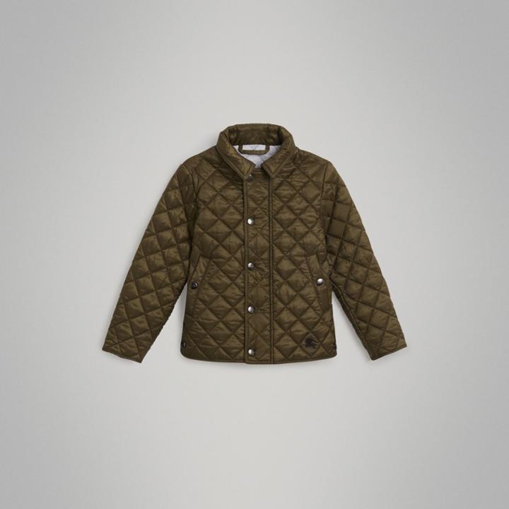 Burberry Burberry Lightweight Diamond Quilted Jacket, Size: 14y