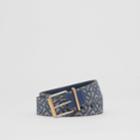 Burberry Burberry Monogram Denim Jacquard Belt, Size: 100
