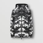 Burberry Burberry Camouflage Print Lightweight Hooded Jacket, Size: S