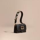 Burberry The Small Buckle Bag In Leather