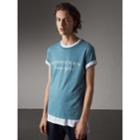 Burberry Burberry Devor Cotton Jersey T-shirt, Blue