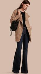 Burberry Wool Cashmere Knitted Check Jacket