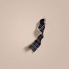 Burberry Burberry The Mini Classic Cashmere Scarf In Check, Size: Os, Blue
