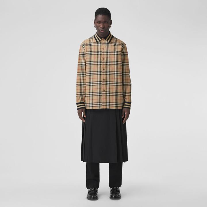 Burberry Burberry Vintage Check Cotton Poplin Shirt