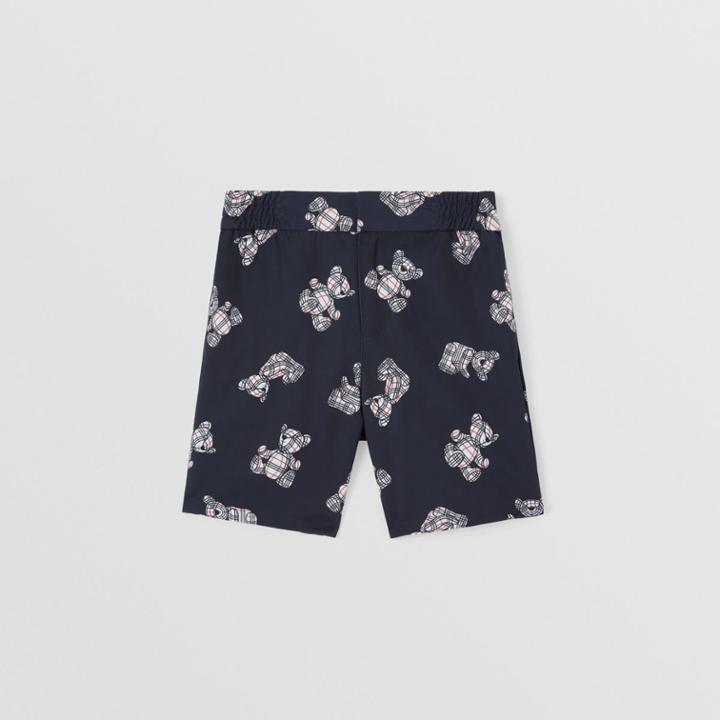 Burberry Burberry Childrens Thomas Bear Print Chino Shorts, Size: 10y