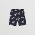 Burberry Burberry Childrens Thomas Bear Print Chino Shorts, Size: 10y