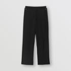 Burberry Burberry Pocket Detail Wool Mohair Trousers, Size: 36, Black