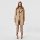 Burberry Burberry The Mid-length Kensington Heritage Trench Coat, Size: 0, Beige