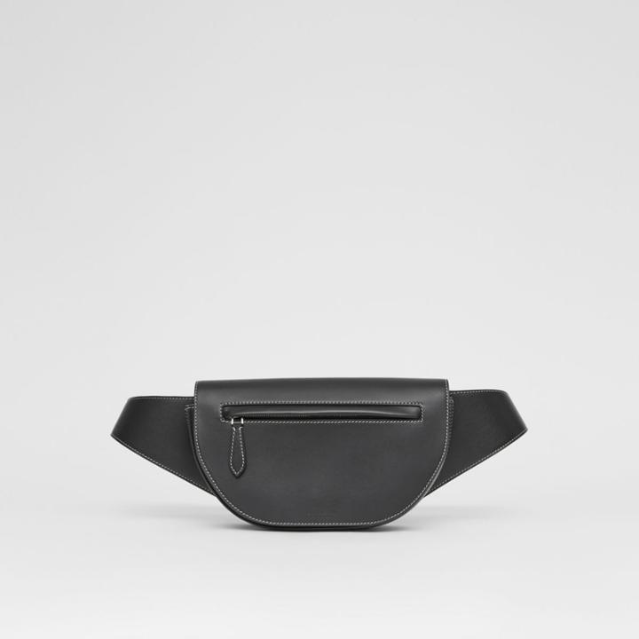 Burberry Burberry Small Topstitched Leather Olympia Bum Bag