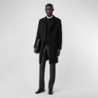 Burberry Burberry Wool Cashmere Tailored Coat, Size: 40, Black