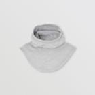 Burberry Burberry Logo Appliqu Cotton Hood, Size: Os, Grey