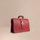 Burberry Burberry The Trench Leather Doctor's Bag, Red