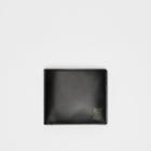 Burberry Burberry Monogram Motif Leather International Bifold Wallet, Black