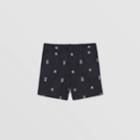 Burberry Burberry Childrens Star And Monogram Motif Denim Tailored Shorts, Size: 8y
