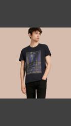 Burberry Graphic Check Motif T-shirt