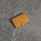 Burberry Burberry Embossed Grainy Leather Folding Wallet, Yellow