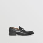 Burberry Burberry Logo Detail Leather Loafers, Size: 39