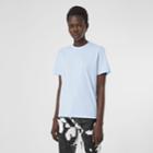Burberry Burberry Monogram Motif Cotton T-shirt, Blue