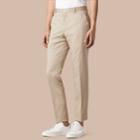 Burberry Burberry Modern Fit Cotton Trousers, Size: 48, Beige