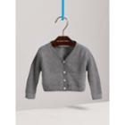 Burberry Burberry Multi-stitch Cotton Cardigan, Size: 18m, Grey