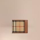 Burberry Burberry Horseferry Check Id Wallet, Brown