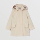 Burberry Burberry Childrens Detachable Hood Cotton Trench Coat, Size: 12y