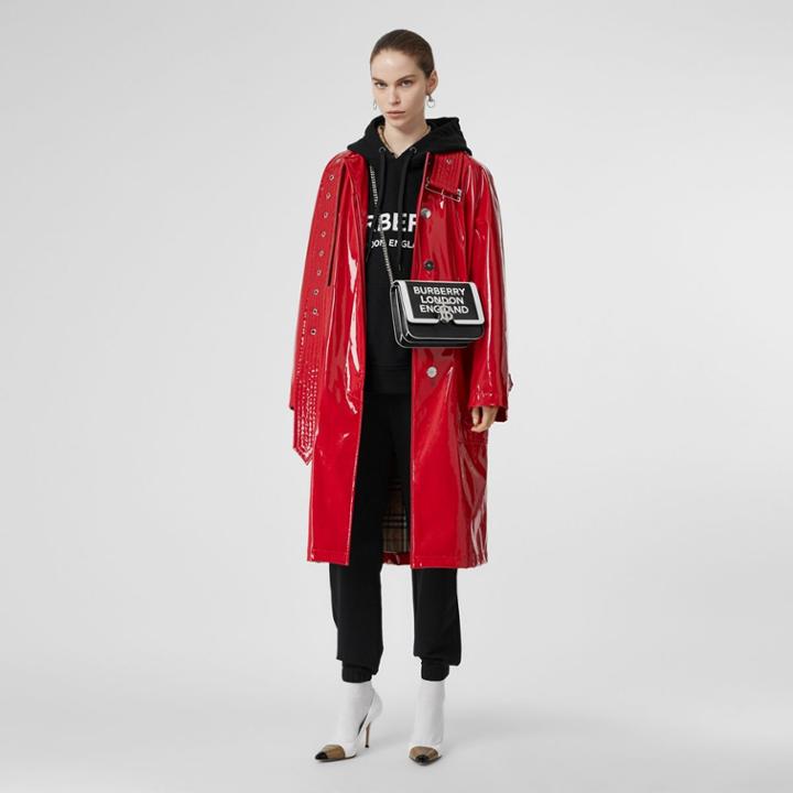 Burberry Burberry Monogram Motif Technical Trackpants, Black