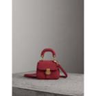 Burberry Burberry The Mini Dk88 Top Handle Bag, Red