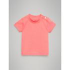 Burberry Burberry Logo Print Cotton T-shirt, Size: 12m, Pink