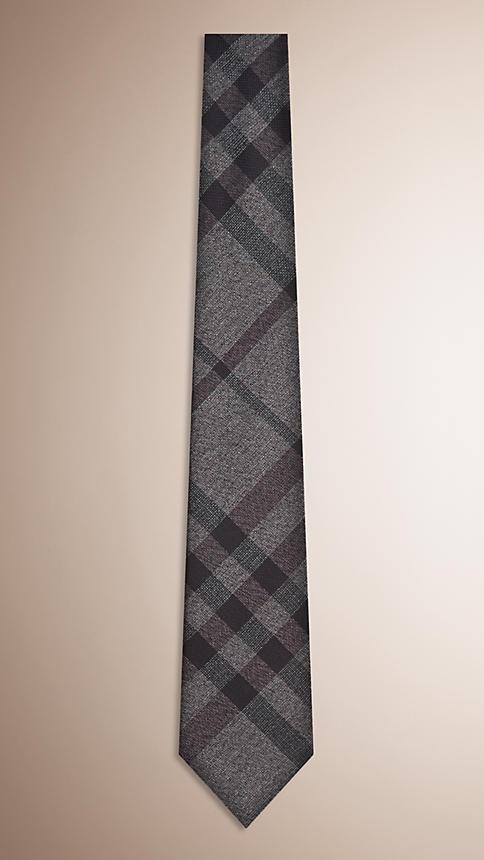 Burberry Classic Cut Check Silk Tie