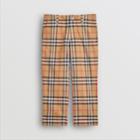 Burberry Burberry Childrens Vintage Check Cotton Tailored Trousers, Size: 10y