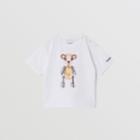 Burberry Burberry Childrens Thomas Bear Print Cotton T-shirt, Size: 6m