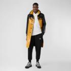 Burberry Burberry Track Top Panel Horseferry Print Car Coat, Yellow