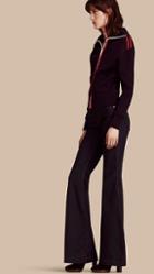 Burberry Flared Stretch Denim Jeans