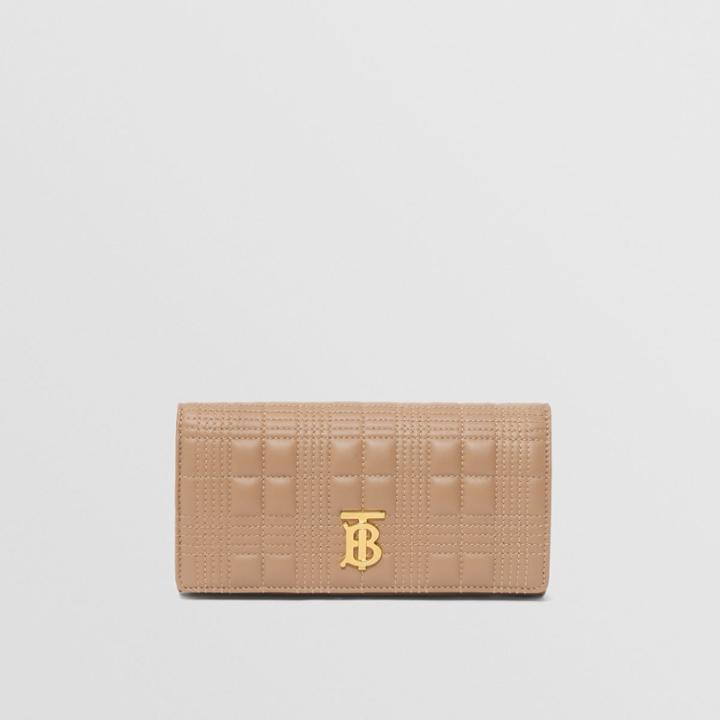 Burberry Burberry Quilted Lambskin Lola Continental Wallet