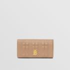 Burberry Burberry Quilted Lambskin Lola Continental Wallet