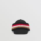 Burberry Burberry Cotton Baseball Cap With Crochet Knit Headband