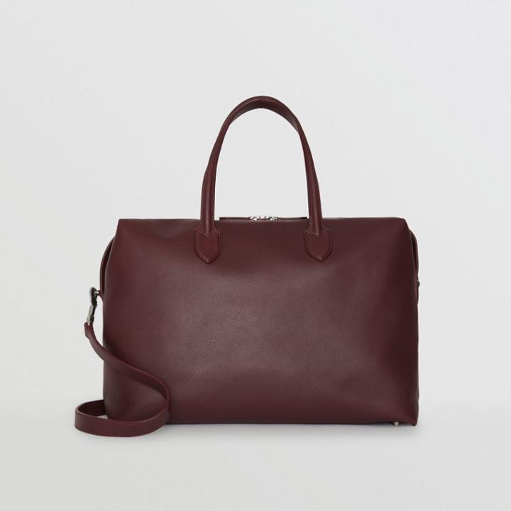 Burberry Burberry Soft Leather Holdall
