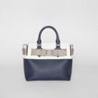 Burberry Burberry The Small Quadri-tone Leather Belt Bag, Blue