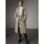 Burberry Burberry The Brighton Car Coat, Size: 02, Green