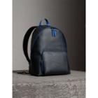 Burberry Burberry Leather Trim London Check Backpack