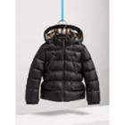 Burberry Burberry Shower-resistant Hooded Puffer Jacket, Size: 14y, Black