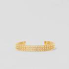 Burberry Burberry Gold-plated Chain-link Cuff