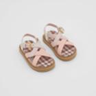 Burberry Burberry Childrens Vintage Check And Leather Sandals, Size: 7