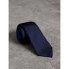 Burberry Burberry Slim Cut Check Silk Twill Tie, Blue