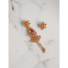Burberry Burberry Crystal Drop Earring And Stud Set, Pink